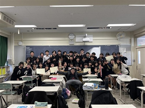 教室にて　全員集合